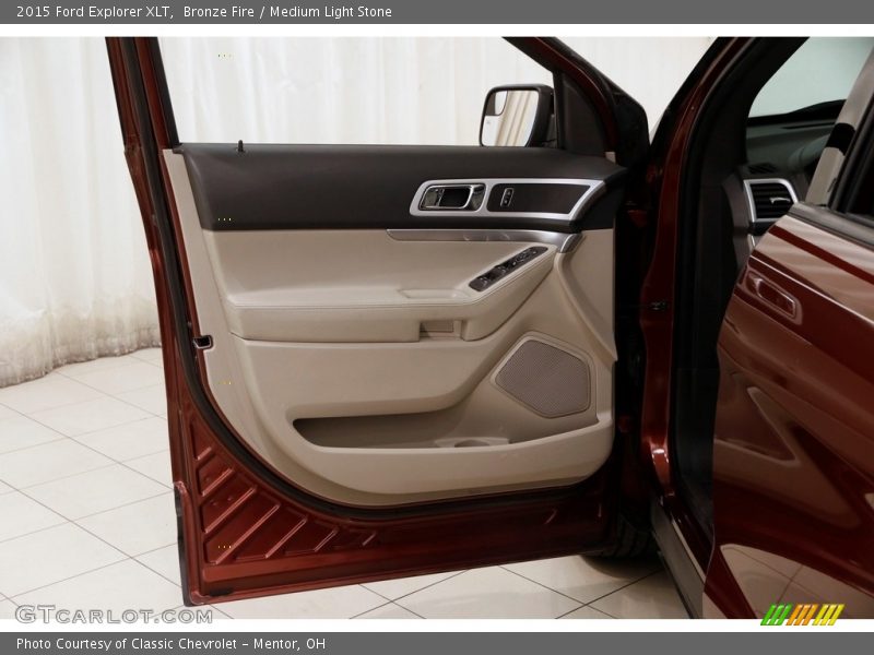 Bronze Fire / Medium Light Stone 2015 Ford Explorer XLT