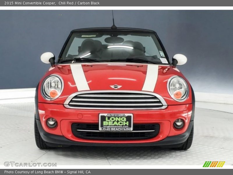 Chili Red / Carbon Black 2015 Mini Convertible Cooper
