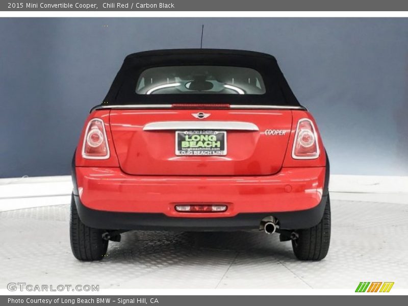 Chili Red / Carbon Black 2015 Mini Convertible Cooper