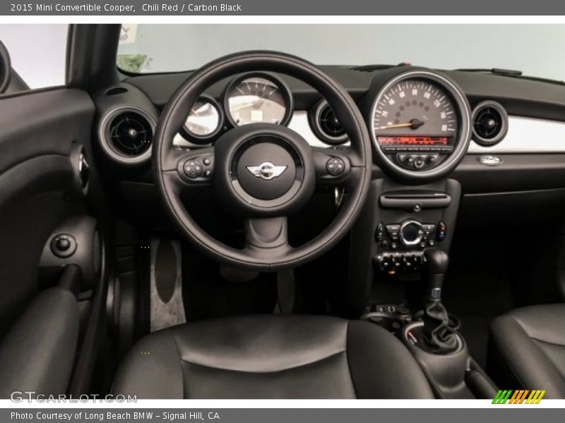 Chili Red / Carbon Black 2015 Mini Convertible Cooper