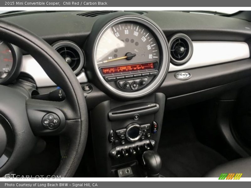 Chili Red / Carbon Black 2015 Mini Convertible Cooper