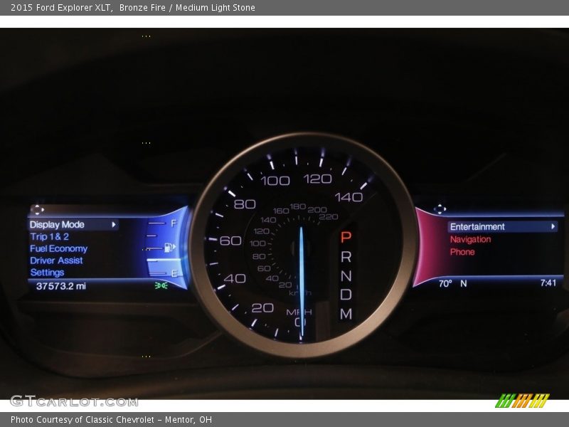 Bronze Fire / Medium Light Stone 2015 Ford Explorer XLT