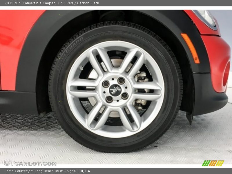 Chili Red / Carbon Black 2015 Mini Convertible Cooper