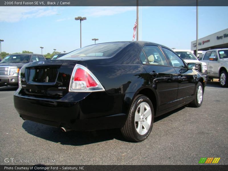 Black / Camel 2006 Ford Fusion SE V6