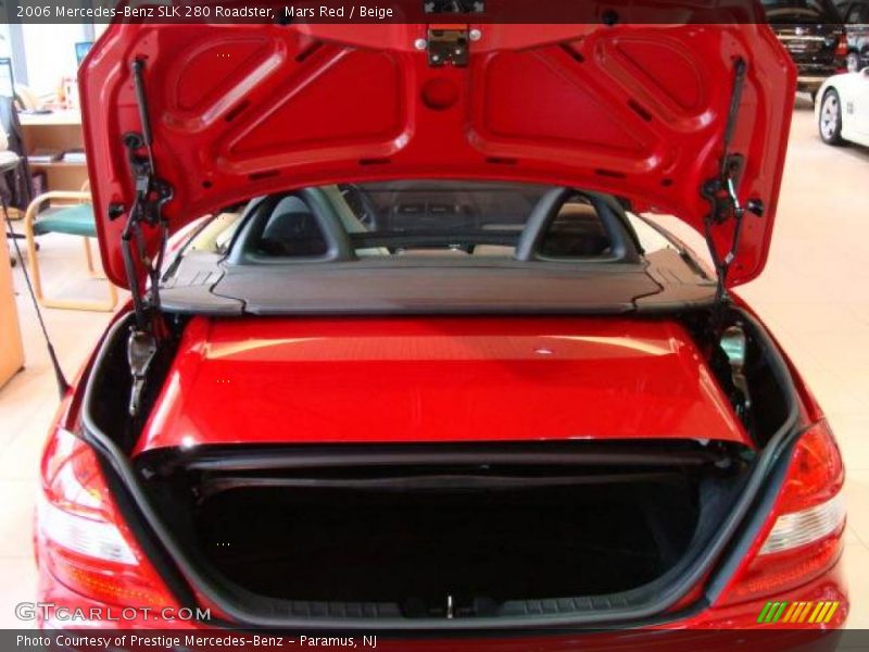 Mars Red / Beige 2006 Mercedes-Benz SLK 280 Roadster