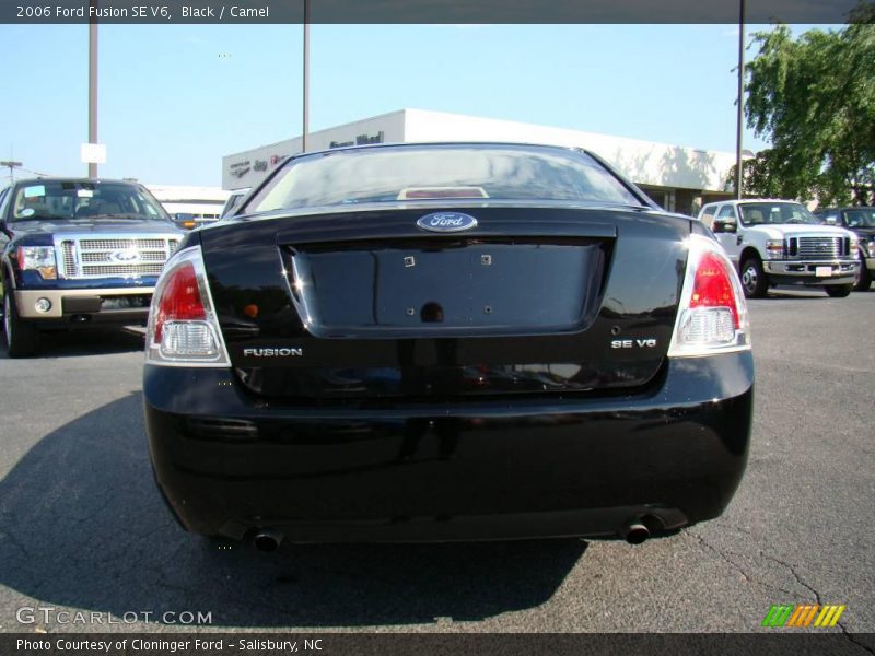 Black / Camel 2006 Ford Fusion SE V6