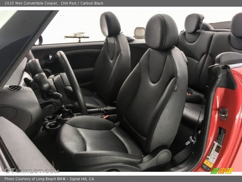 Chili Red / Carbon Black 2015 Mini Convertible Cooper
