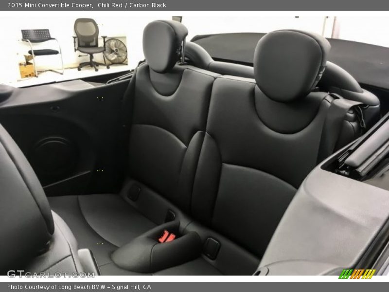 Chili Red / Carbon Black 2015 Mini Convertible Cooper
