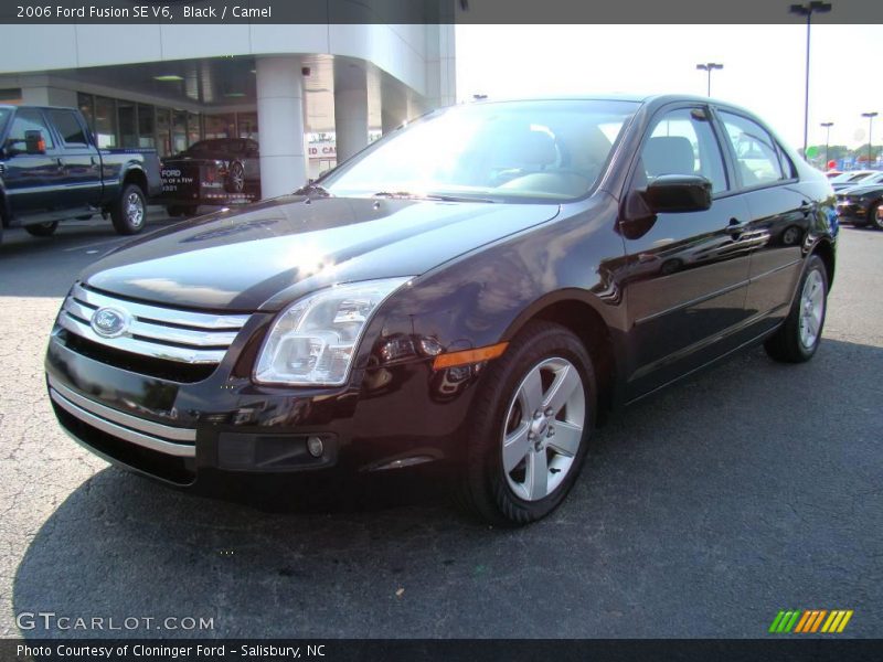 Black / Camel 2006 Ford Fusion SE V6