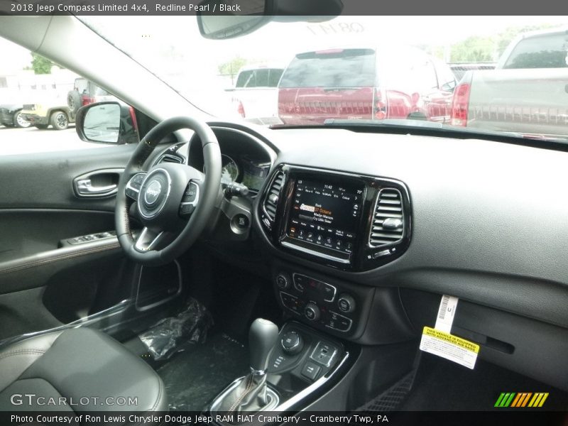 Redline Pearl / Black 2018 Jeep Compass Limited 4x4