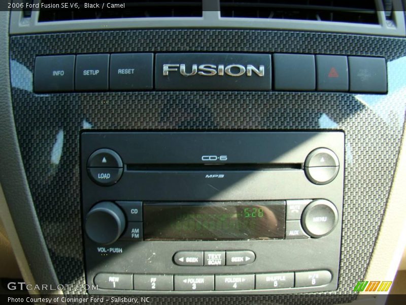 Black / Camel 2006 Ford Fusion SE V6