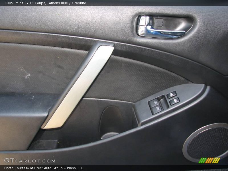 Athens Blue / Graphite 2005 Infiniti G 35 Coupe