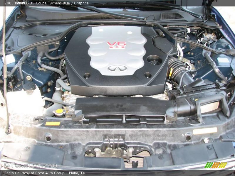 Athens Blue / Graphite 2005 Infiniti G 35 Coupe