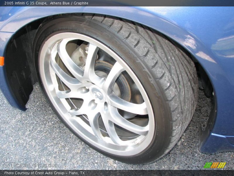 Athens Blue / Graphite 2005 Infiniti G 35 Coupe