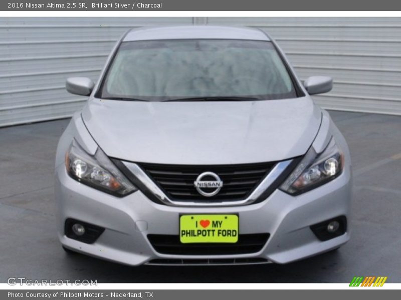 Brilliant Silver / Charcoal 2016 Nissan Altima 2.5 SR