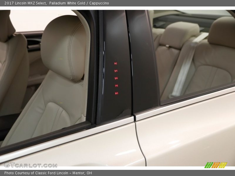 Palladium White Gold / Cappuccino 2017 Lincoln MKZ Select