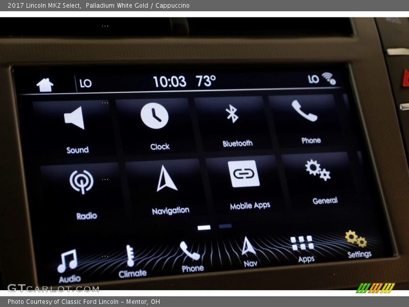 Palladium White Gold / Cappuccino 2017 Lincoln MKZ Select