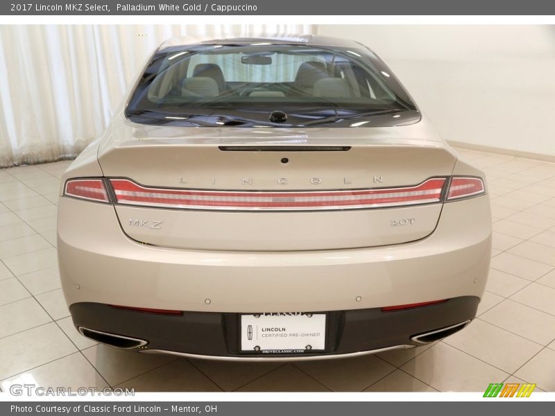 Palladium White Gold / Cappuccino 2017 Lincoln MKZ Select