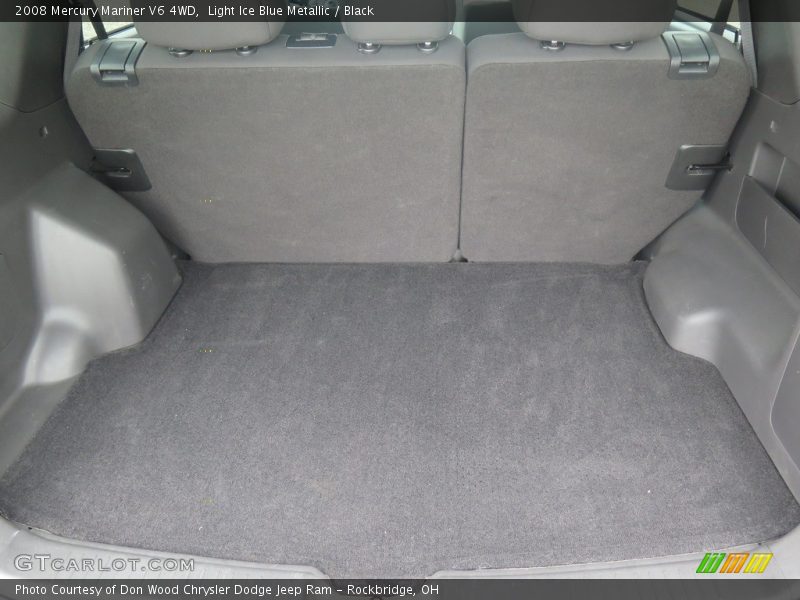 Light Ice Blue Metallic / Black 2008 Mercury Mariner V6 4WD