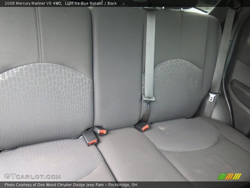 Light Ice Blue Metallic / Black 2008 Mercury Mariner V6 4WD