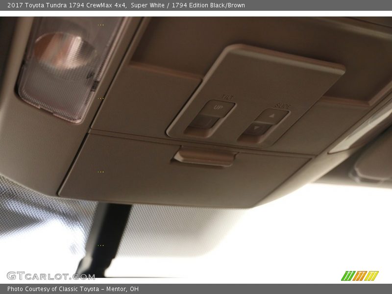 Super White / 1794 Edition Black/Brown 2017 Toyota Tundra 1794 CrewMax 4x4