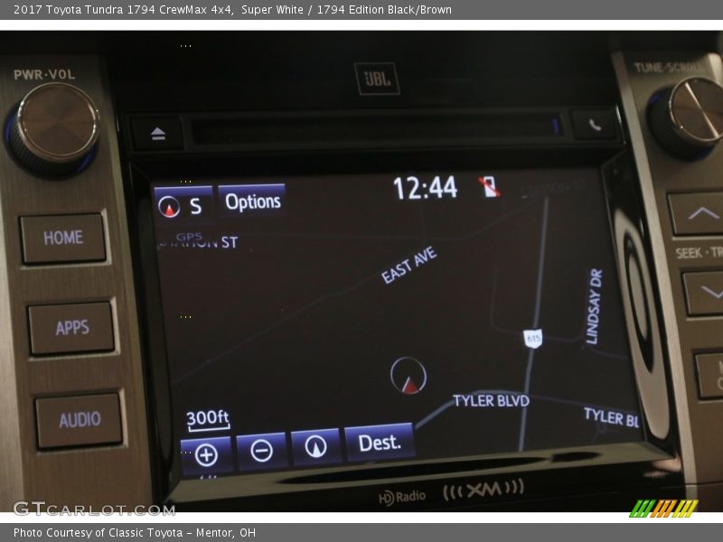 Super White / 1794 Edition Black/Brown 2017 Toyota Tundra 1794 CrewMax 4x4