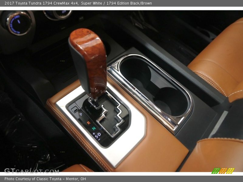 Super White / 1794 Edition Black/Brown 2017 Toyota Tundra 1794 CrewMax 4x4