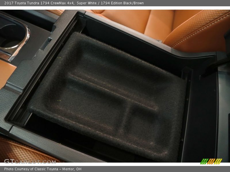 Super White / 1794 Edition Black/Brown 2017 Toyota Tundra 1794 CrewMax 4x4
