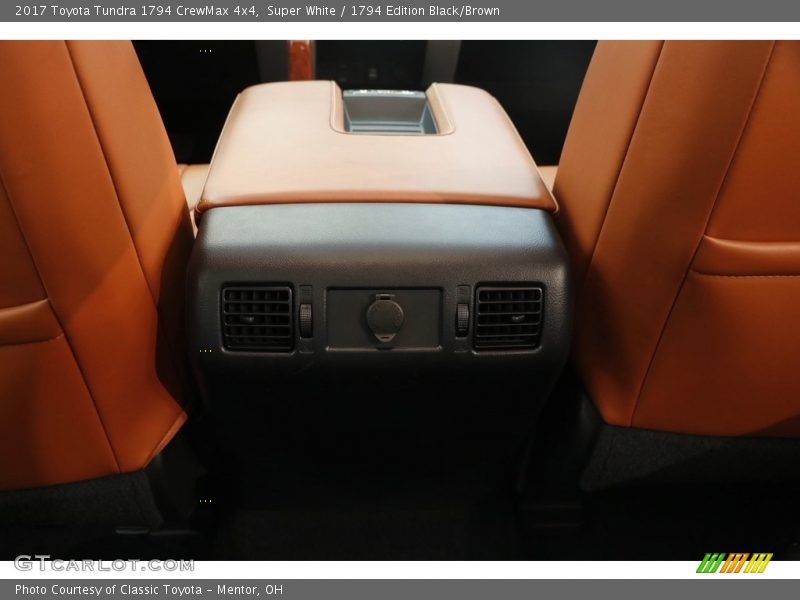 Super White / 1794 Edition Black/Brown 2017 Toyota Tundra 1794 CrewMax 4x4