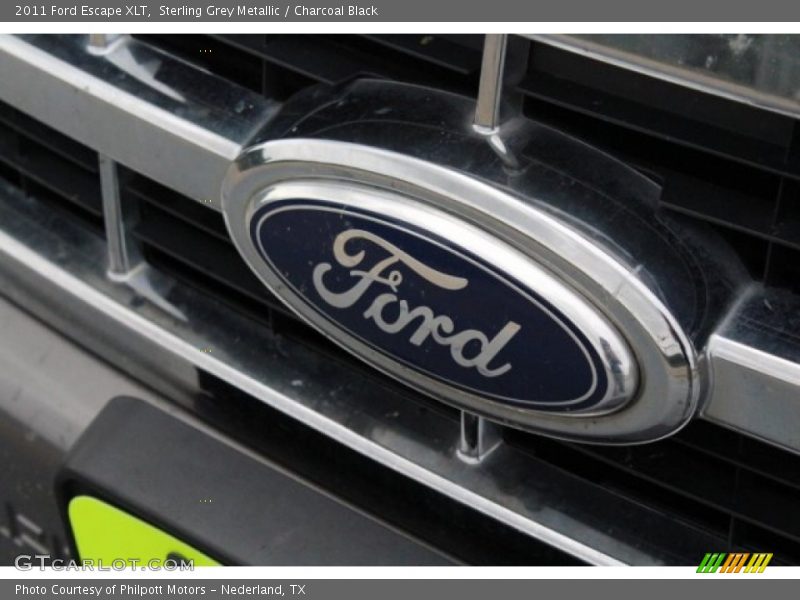 Sterling Grey Metallic / Charcoal Black 2011 Ford Escape XLT