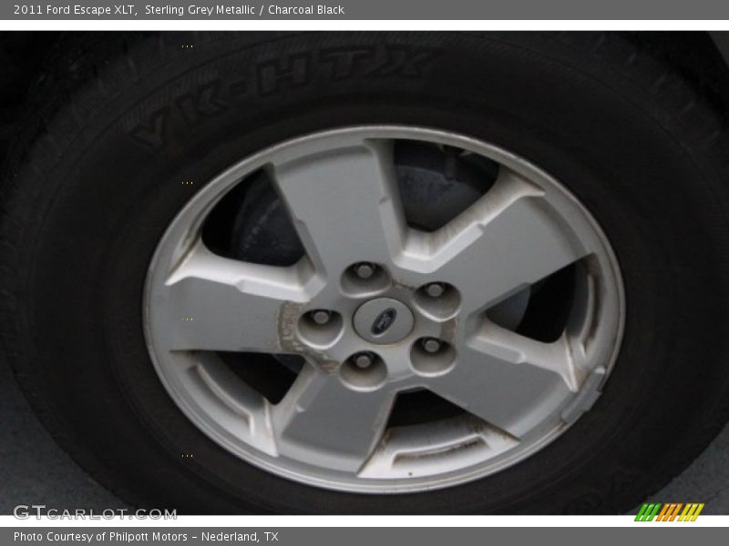Sterling Grey Metallic / Charcoal Black 2011 Ford Escape XLT