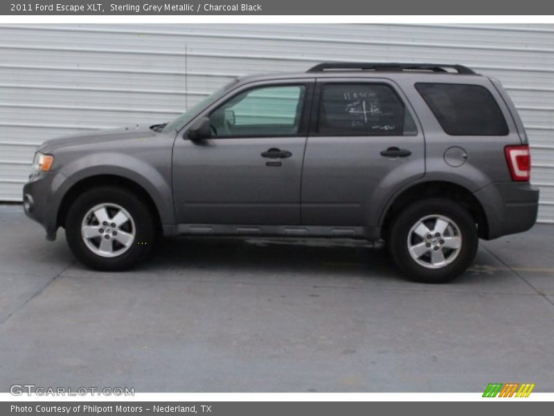 Sterling Grey Metallic / Charcoal Black 2011 Ford Escape XLT