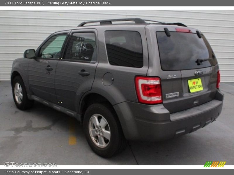Sterling Grey Metallic / Charcoal Black 2011 Ford Escape XLT