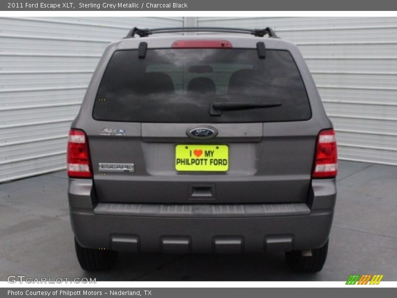 Sterling Grey Metallic / Charcoal Black 2011 Ford Escape XLT