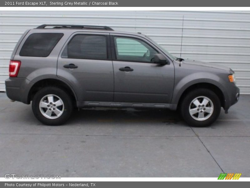 Sterling Grey Metallic / Charcoal Black 2011 Ford Escape XLT