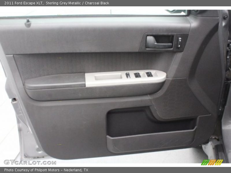 Sterling Grey Metallic / Charcoal Black 2011 Ford Escape XLT