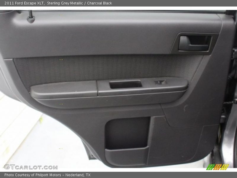 Sterling Grey Metallic / Charcoal Black 2011 Ford Escape XLT