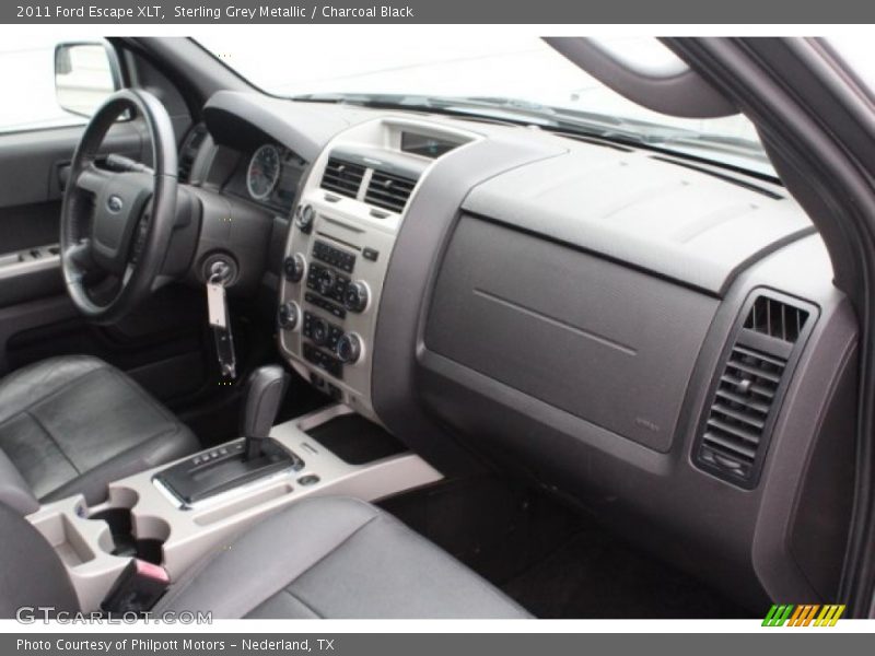 Sterling Grey Metallic / Charcoal Black 2011 Ford Escape XLT