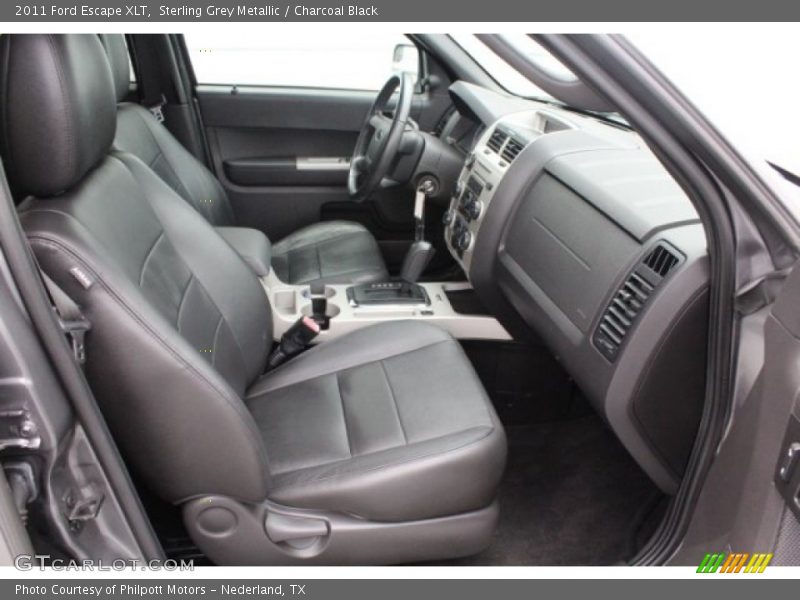 Sterling Grey Metallic / Charcoal Black 2011 Ford Escape XLT