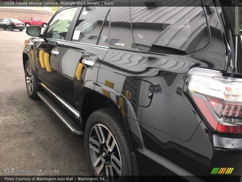 Midnight Black Metallic / Black 2018 Toyota 4Runner Limited
