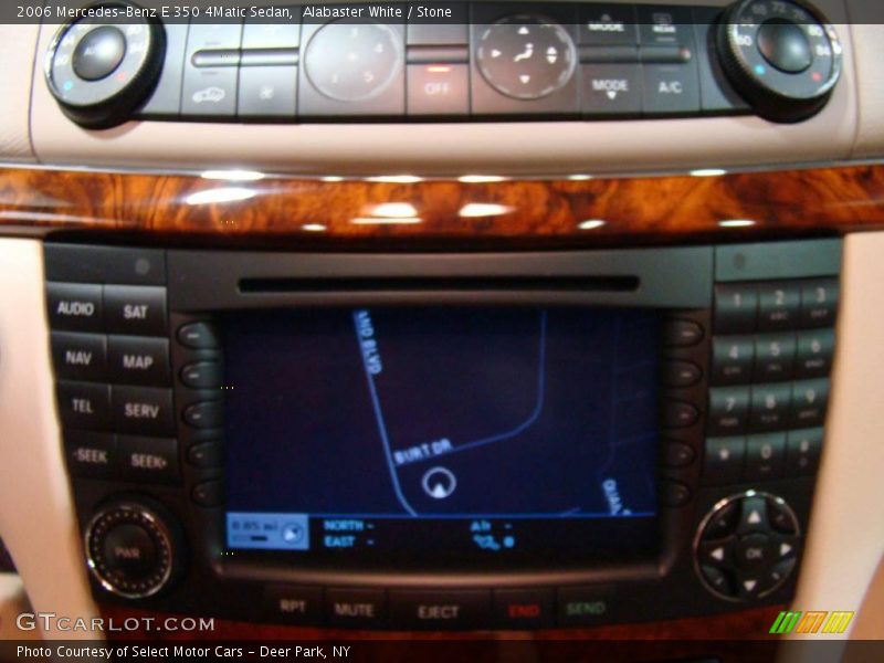 Alabaster White / Stone 2006 Mercedes-Benz E 350 4Matic Sedan
