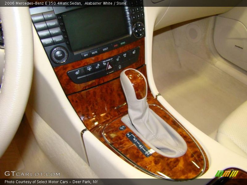 Alabaster White / Stone 2006 Mercedes-Benz E 350 4Matic Sedan