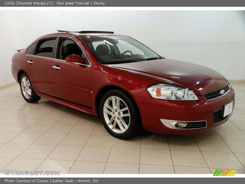 Red Jewel Tintcoat / Ebony 2009 Chevrolet Impala LTZ