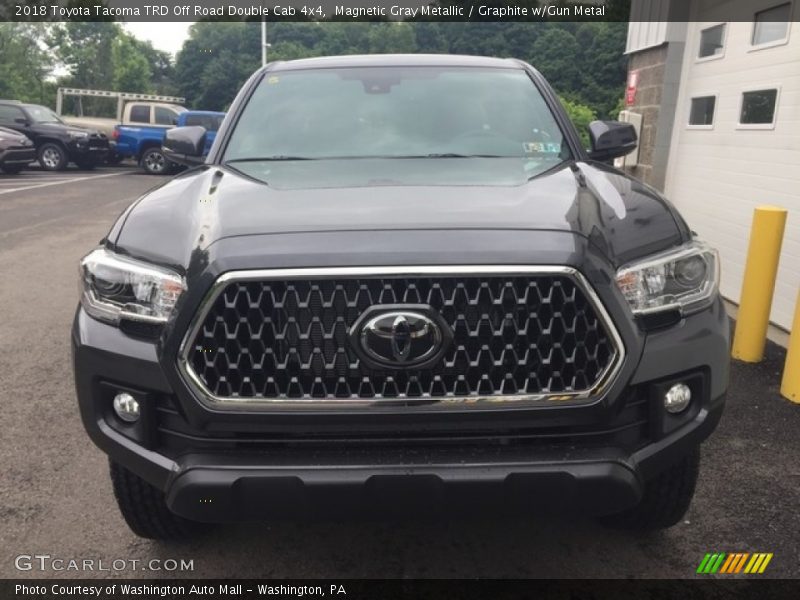Magnetic Gray Metallic / Graphite w/Gun Metal 2018 Toyota Tacoma TRD Off Road Double Cab 4x4