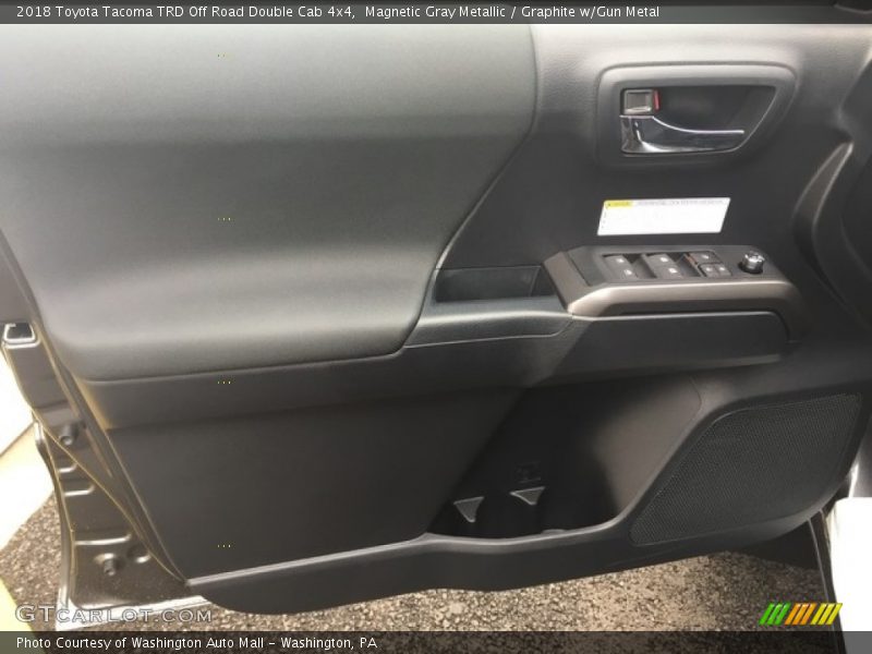 Magnetic Gray Metallic / Graphite w/Gun Metal 2018 Toyota Tacoma TRD Off Road Double Cab 4x4