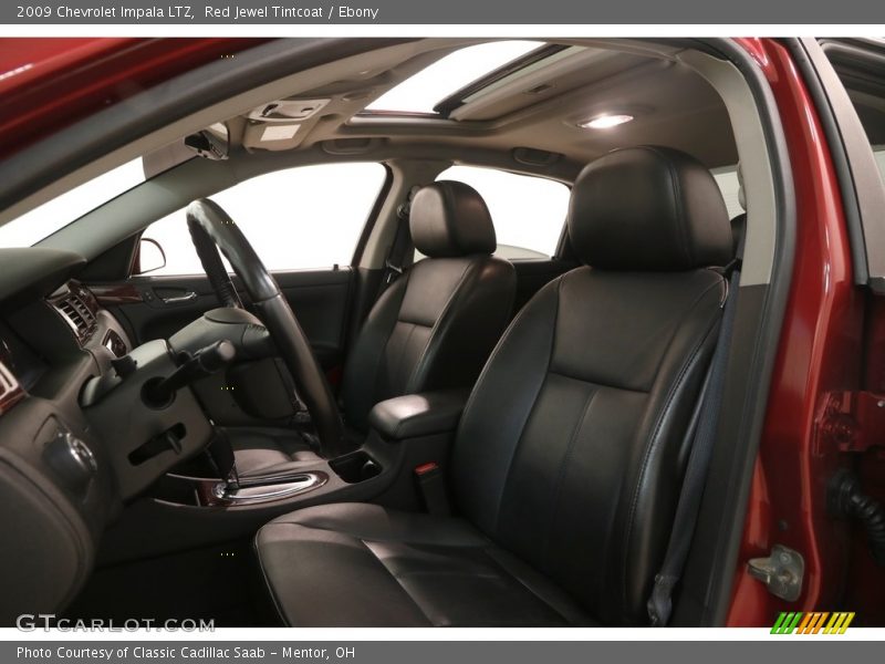 Red Jewel Tintcoat / Ebony 2009 Chevrolet Impala LTZ