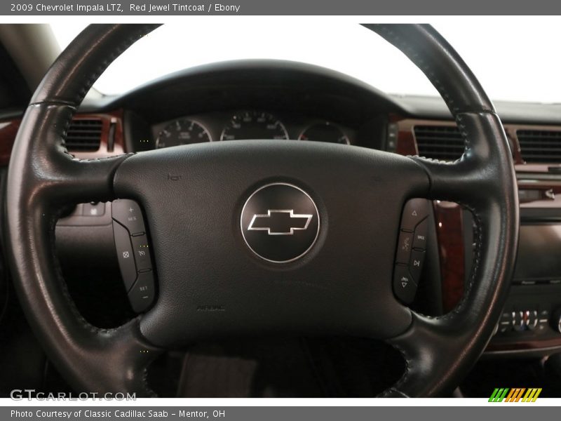 Red Jewel Tintcoat / Ebony 2009 Chevrolet Impala LTZ