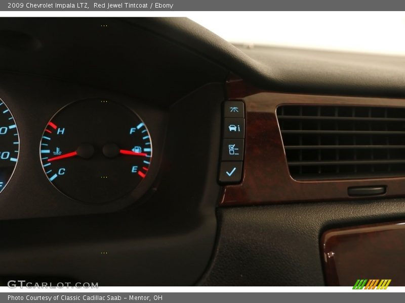Red Jewel Tintcoat / Ebony 2009 Chevrolet Impala LTZ