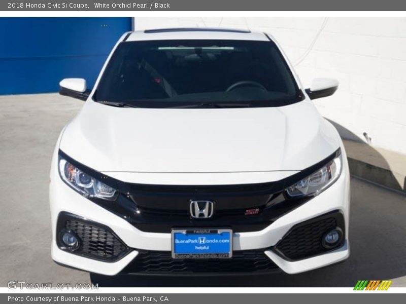White Orchid Pearl / Black 2018 Honda Civic Si Coupe