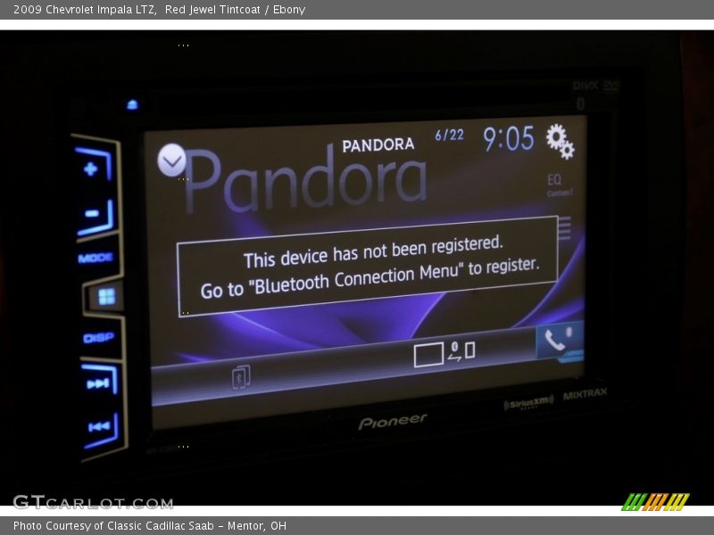 Red Jewel Tintcoat / Ebony 2009 Chevrolet Impala LTZ